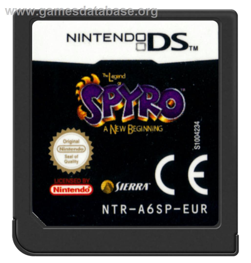 Legend of Spyro: A New Beginning - Nintendo DS - Artwork - Cartridge