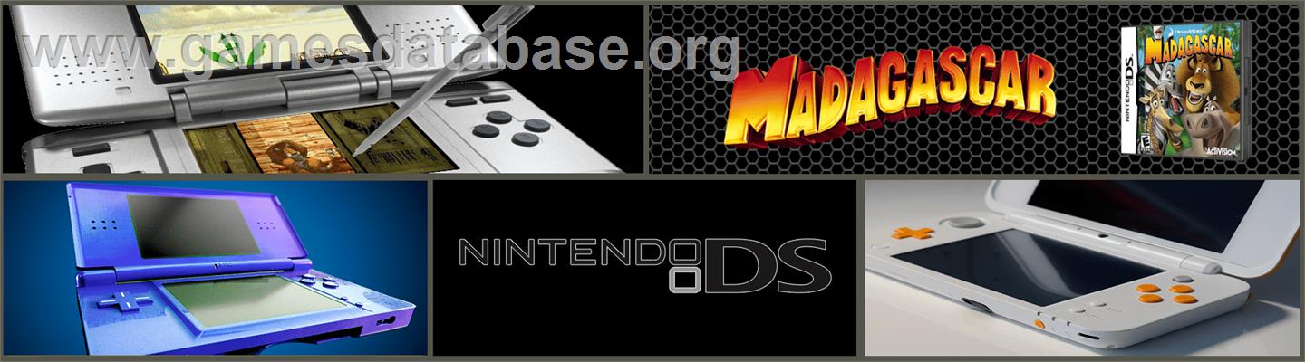 Madagascar - Nintendo DS - Artwork - Marquee