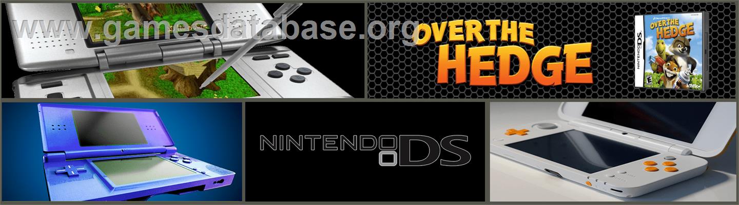 Over the Hedge - Nintendo DS - Artwork - Marquee