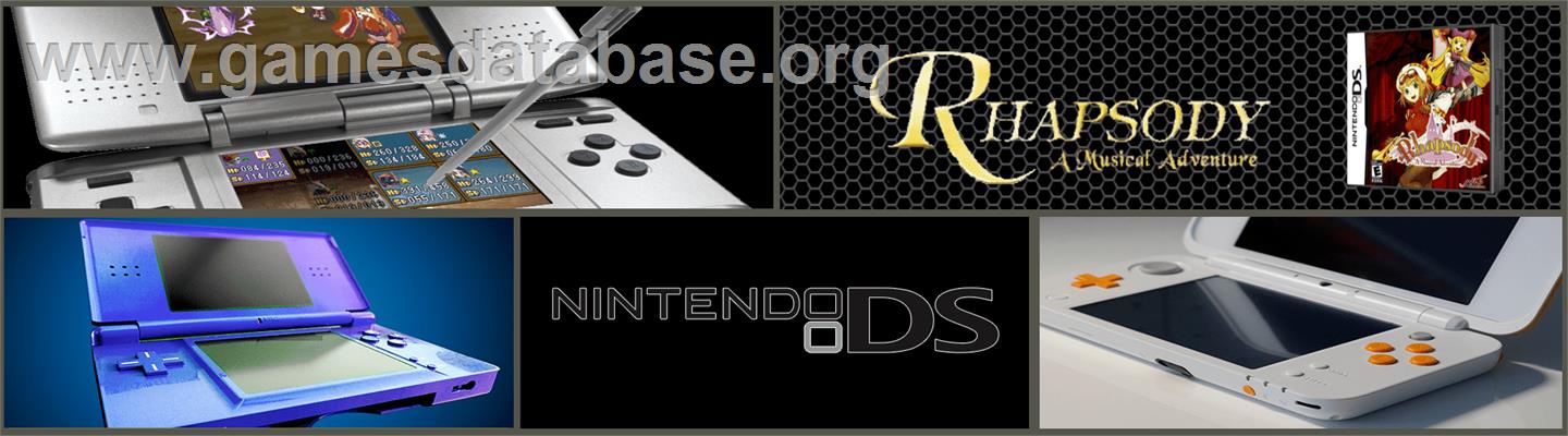Rhapsody: A Musical Adventure - Nintendo DS - Artwork - Marquee