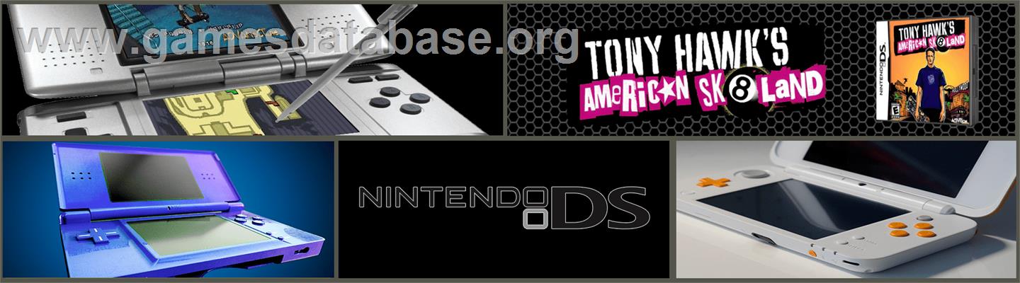 Tony Hawk's American Sk8land - Nintendo DS - Artwork - Marquee