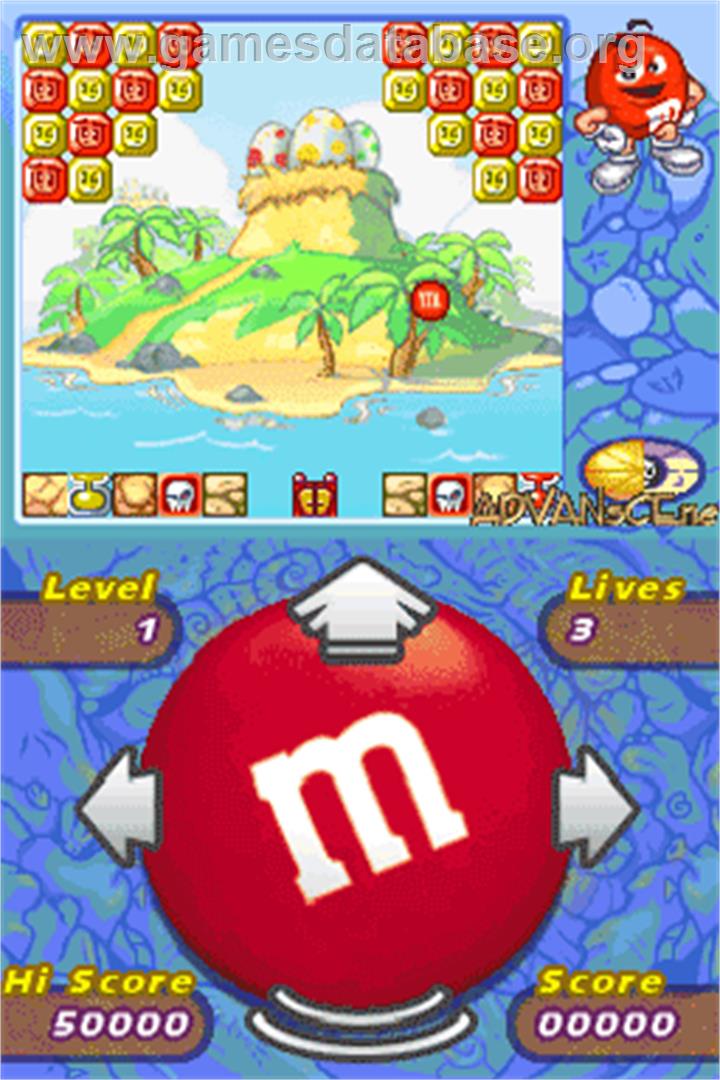 M&M's Break' Em - Nintendo DS - Artwork - In Game