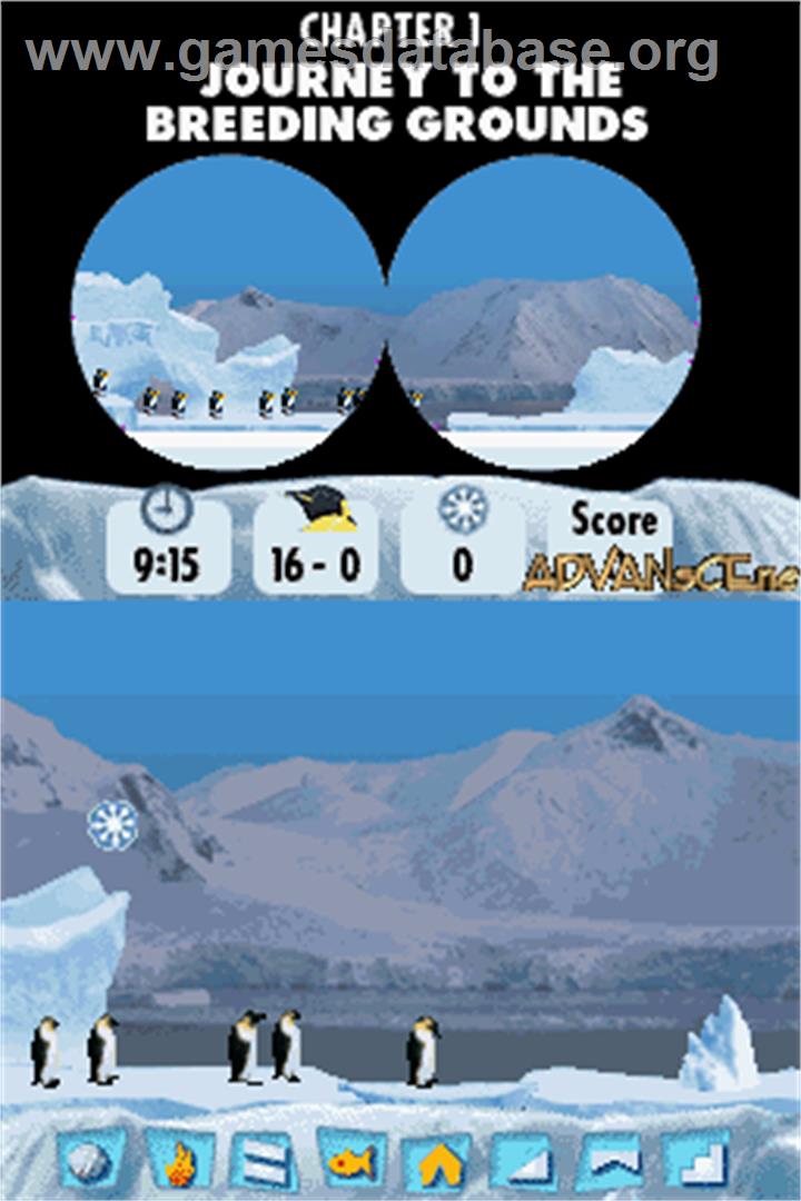 March of the Penguins - Nintendo DS - Artwork - In Game