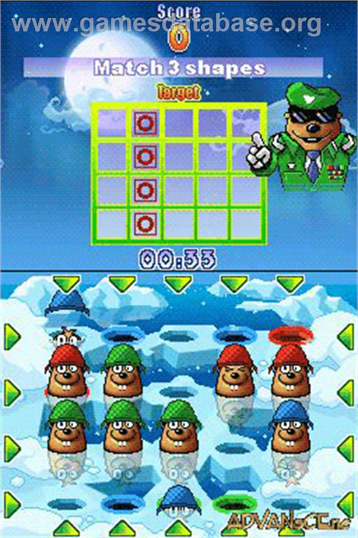 Whac-A-Mole - Nintendo DS - Artwork - In Game