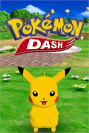 Title screen of Pokemon Diamond on the Nintendo DS.