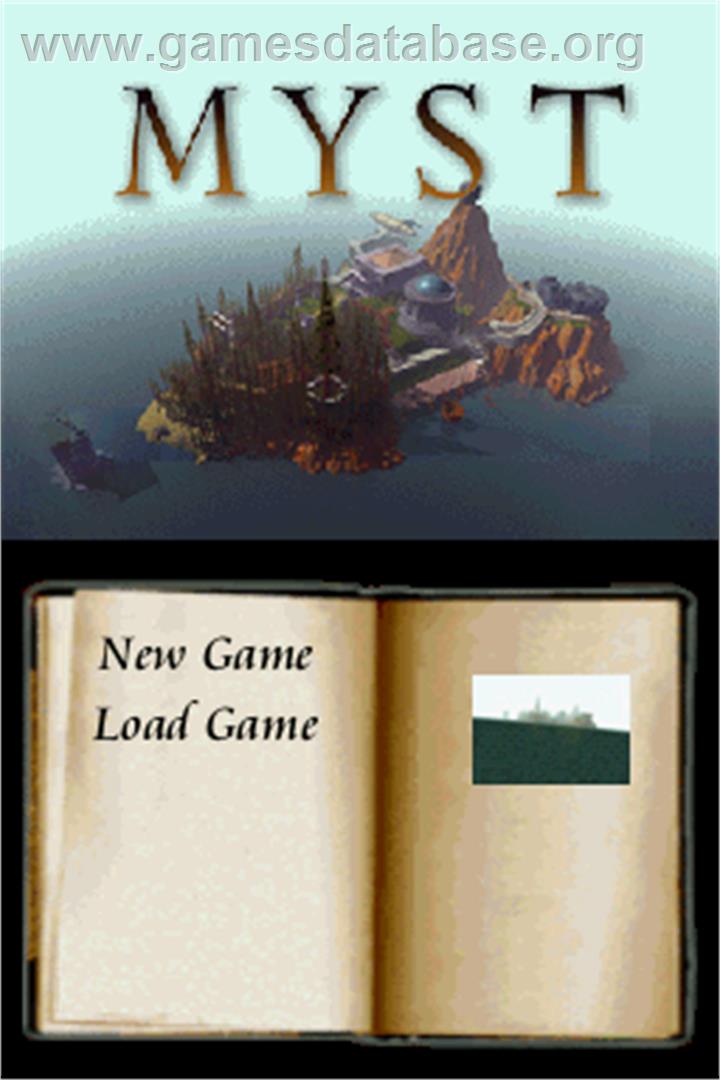 Myst - Nintendo DS - Artwork - Title Screen
