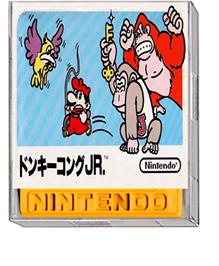 Box cover for Donkey Kong Jr. on the Nintendo Famicom Disk System.