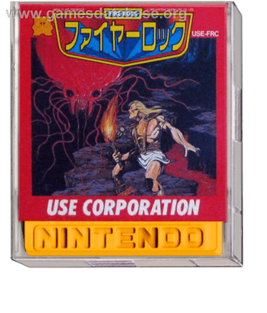 Fire Rock - Nintendo Famicom Disk System - Artwork - Box
