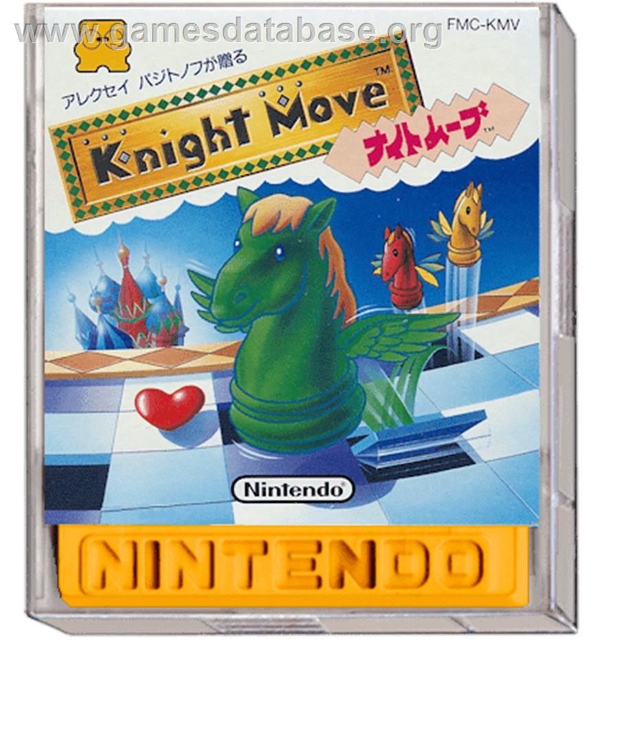 Knight Move - Nintendo Famicom Disk System - Artwork - Box