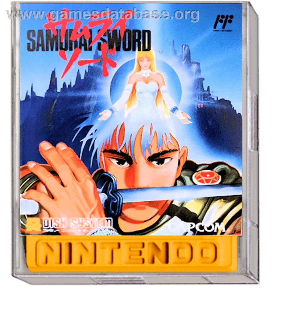 Samurai Sword - Nintendo Famicom Disk System - Artwork - Box