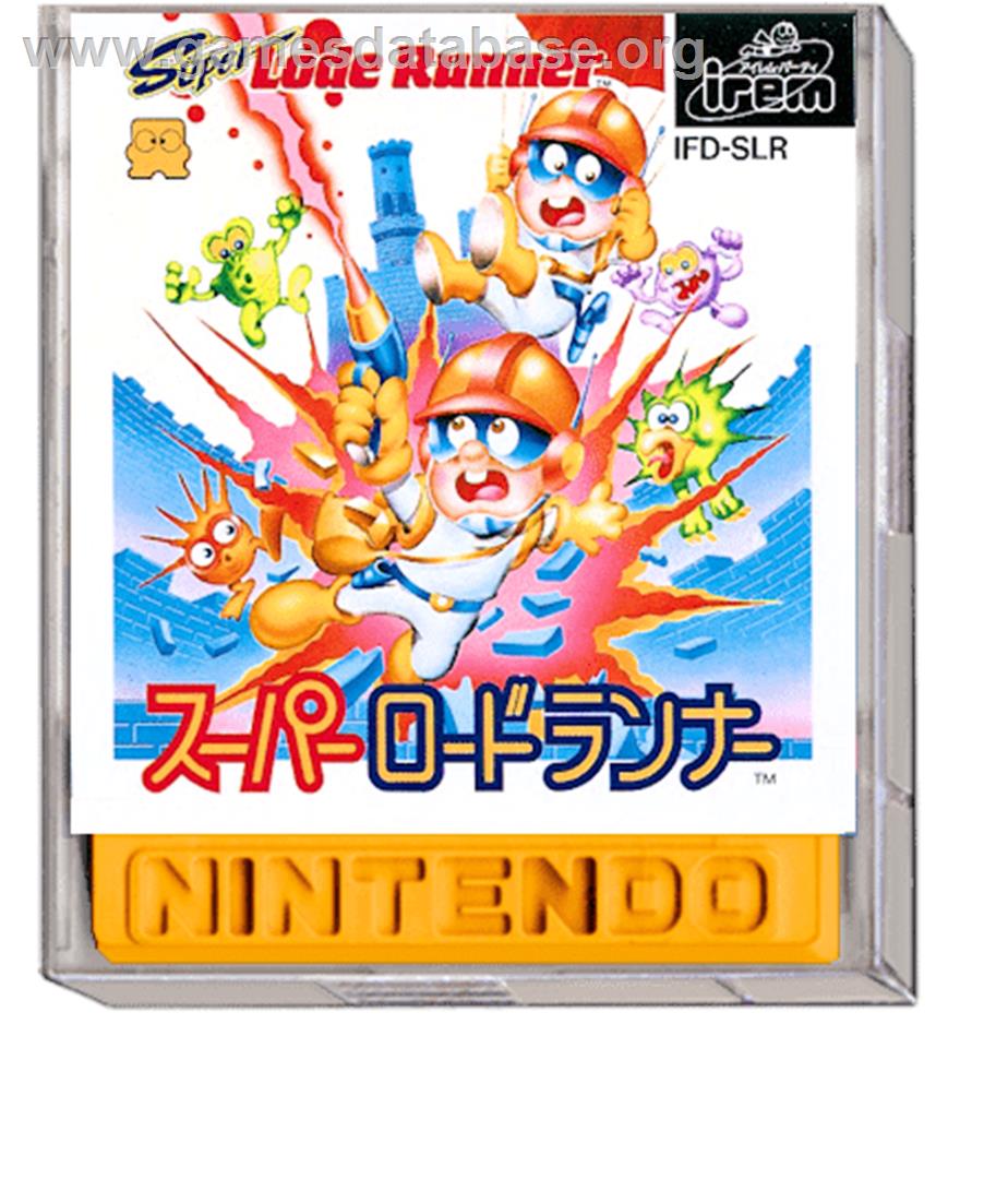 Super Lode Runner - Nintendo Famicom Disk System - Artwork - Box