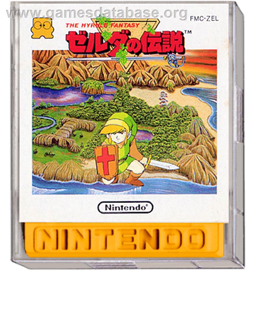 Zelda no Densetsu - The Hyrule Fantasy - Nintendo Famicom Disk System - Artwork - Box