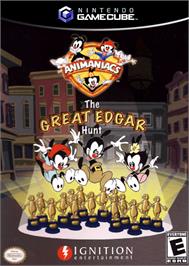 Box cover for Animaniacs: The Great Edgar Hunt on the Nintendo GameCube.