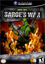 Box cover for Army Men: Sarge's War on the Nintendo GameCube.