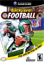 Box cover for Backyard Football on the Nintendo GameCube.