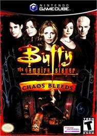 Box cover for Buffy the Vampire Slayer: Chaos Bleeds on the Nintendo GameCube.