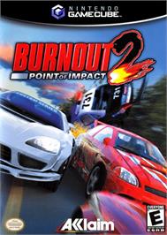 Box cover for Burnout 2: Point of Impact on the Nintendo GameCube.