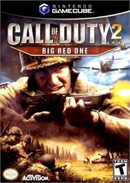 Box cover for Call of Duty 2: Big Red One on the Nintendo GameCube.