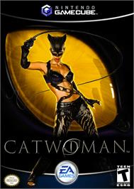 Box cover for Catwoman on the Nintendo GameCube.
