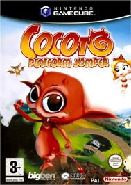 Box cover for Cocoto Platform Jumper on the Nintendo GameCube.
