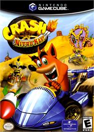 Box cover for Crash Nitro Kart on the Nintendo GameCube.