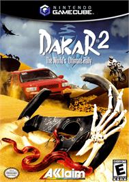 Box cover for Dakar 2: The World's Ultimate Rally on the Nintendo GameCube.