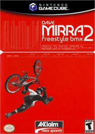 Box cover for Dave Mirra Freestyle BMX 2 on the Nintendo GameCube.