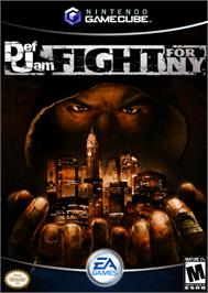 Box cover for Def Jam: Fight for NY on the Nintendo GameCube.