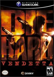 Box cover for Die Hard: Vendetta on the Nintendo GameCube.
