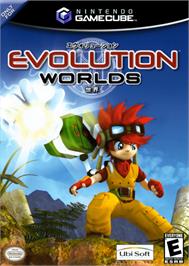 Box cover for Evolution Worlds on the Nintendo GameCube.
