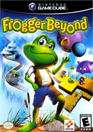 Box cover for Frogger Beyond on the Nintendo GameCube.