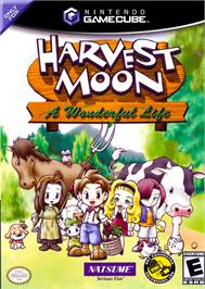 Box cover for Harvest Moon: A Wonderful Life on the Nintendo GameCube.