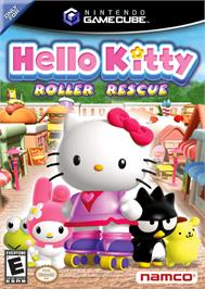 Box cover for Hello Kitty: Roller Rescue on the Nintendo GameCube.