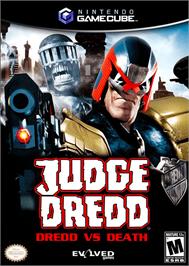 Box cover for Judge Dredd: Dredd vs Death on the Nintendo GameCube.