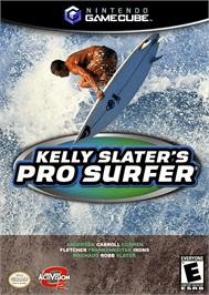 Box cover for Kelly Slater's Pro Surfer on the Nintendo GameCube.