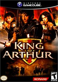Box cover for King Arthur on the Nintendo GameCube.