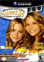 Box cover for Mary-Kate and Ashley: Sweet 16: Licensed to Drive on the Nintendo GameCube.
