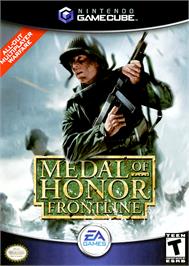 Box cover for Medal of Honor: Frontline on the Nintendo GameCube.