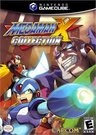 Box cover for Mega Man X Collection on the Nintendo GameCube.