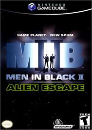 Box cover for Men in Black II: Alien Escape on the Nintendo GameCube.