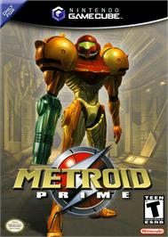 Box cover for Metroid Prime on the Nintendo GameCube.