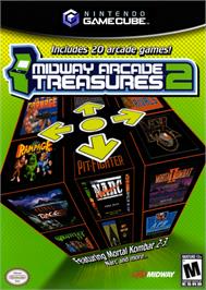 Box cover for Midway Arcade Treasures 2 on the Nintendo GameCube.