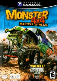 Box cover for Monster 4x4: Masters of Metal on the Nintendo GameCube.