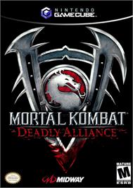 Box cover for Mortal Kombat: Deadly Alliance on the Nintendo GameCube.