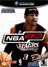 Box cover for NBA 2K3 on the Nintendo GameCube.