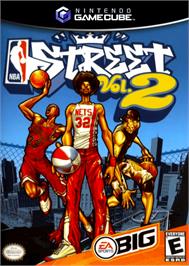 Box cover for NBA Street Vol. 2 on the Nintendo GameCube.