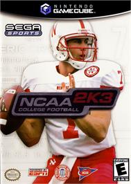 Box cover for NCAA College Football 2K3 on the Nintendo GameCube.