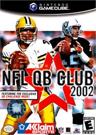 Box cover for NFL Quarterback Club 2002 on the Nintendo GameCube.
