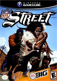 Box cover for NFL Street on the Nintendo GameCube.