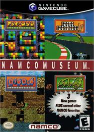 Box cover for Namco Museum on the Nintendo GameCube.